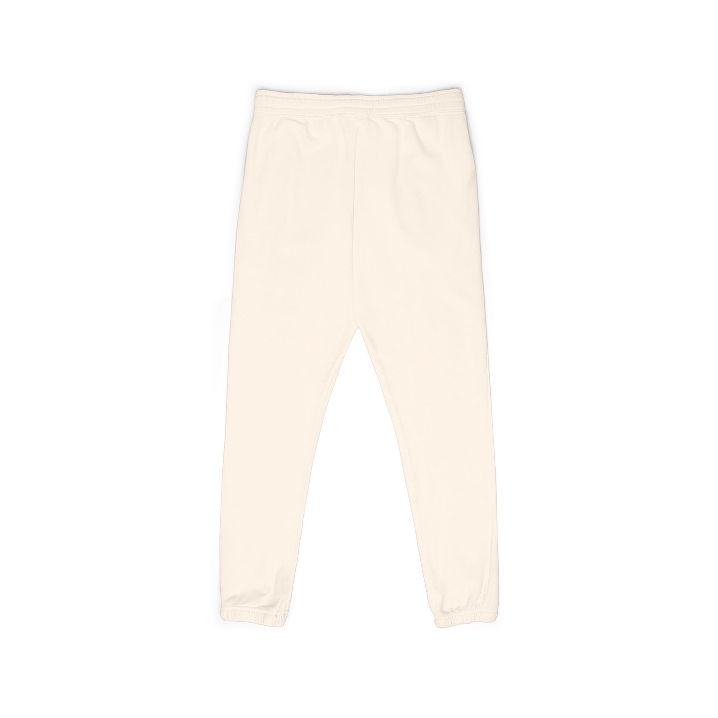 Cream 'Good Intentions' Fleece Sweatpants — Cozy Garment-Dyed Lounge Joggers