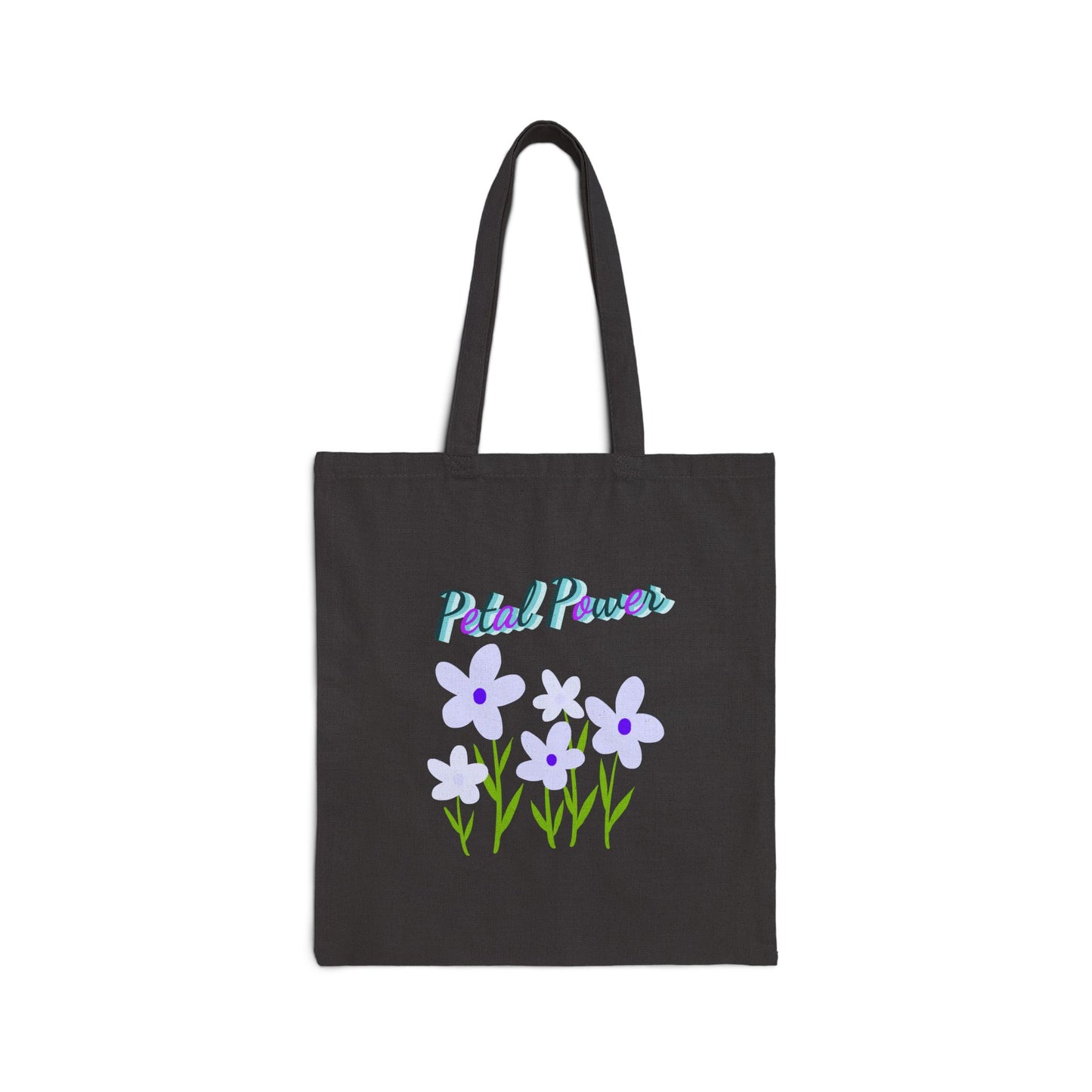 Petal Power Tote  Canvas Bag