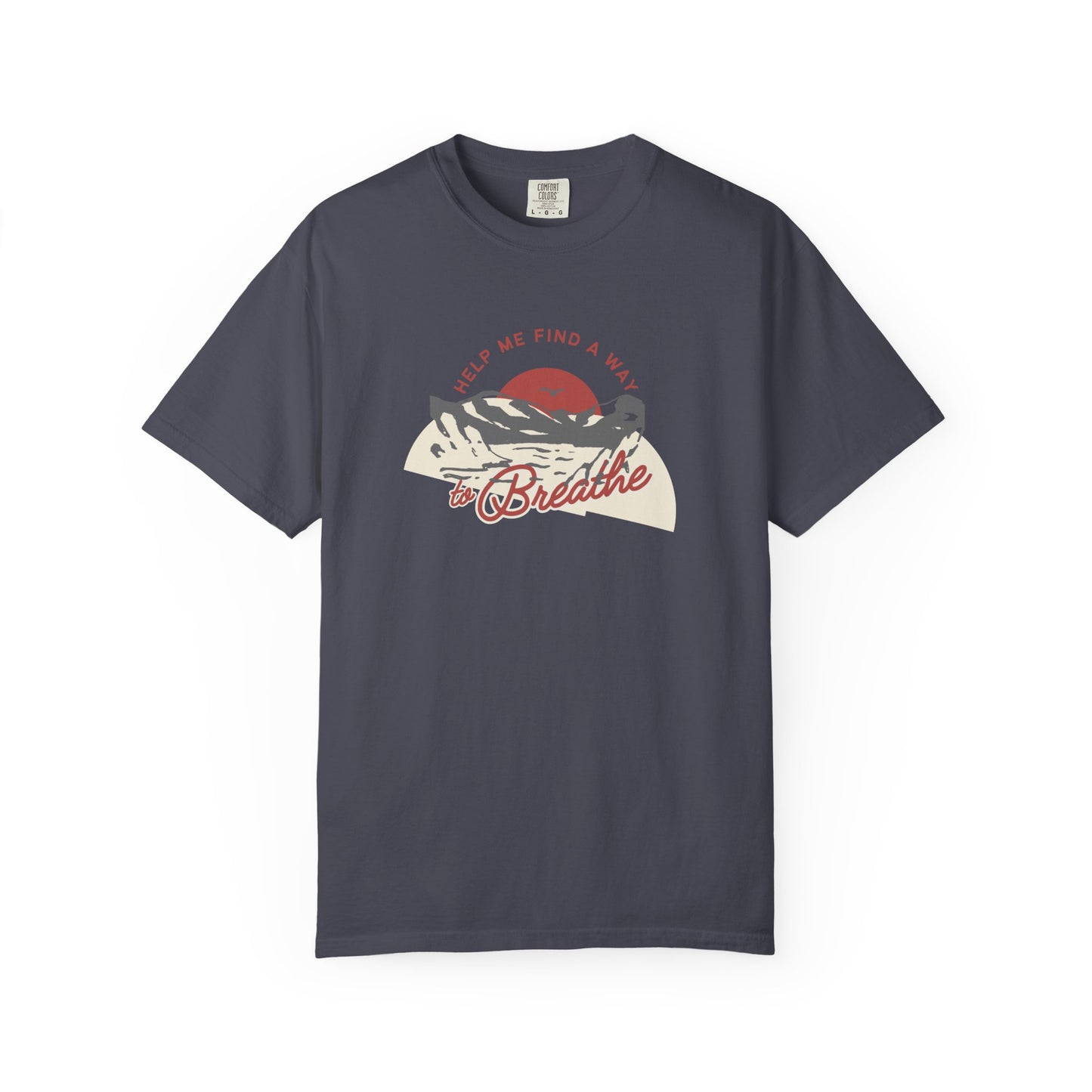 "Help Me Find a Way to Breathe" Retro Nature Tee