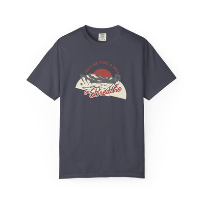 "Help Me Find a Way to Breathe" Retro Nature Tee