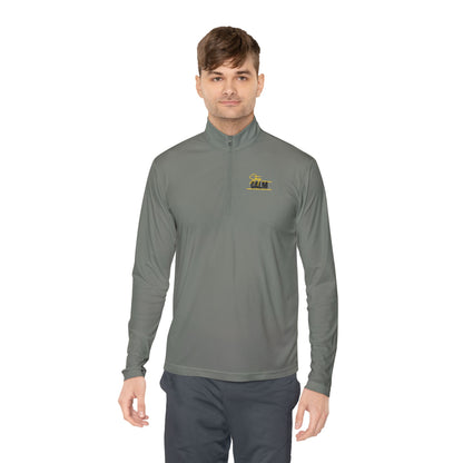 Stay Calm Retro Yellow Camper Logo Chest Embroidery Pullover