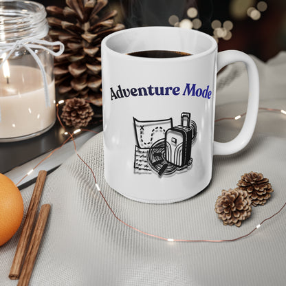 Adventure Mode - Ceramic Coffee Cup (11oz, 15oz)