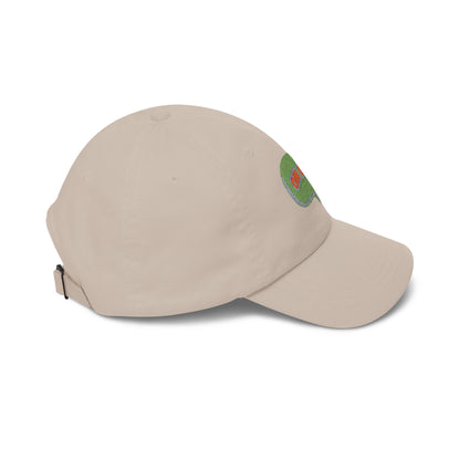 "Cin Cin" Green Speech Bubble Embroidered Patch Hat