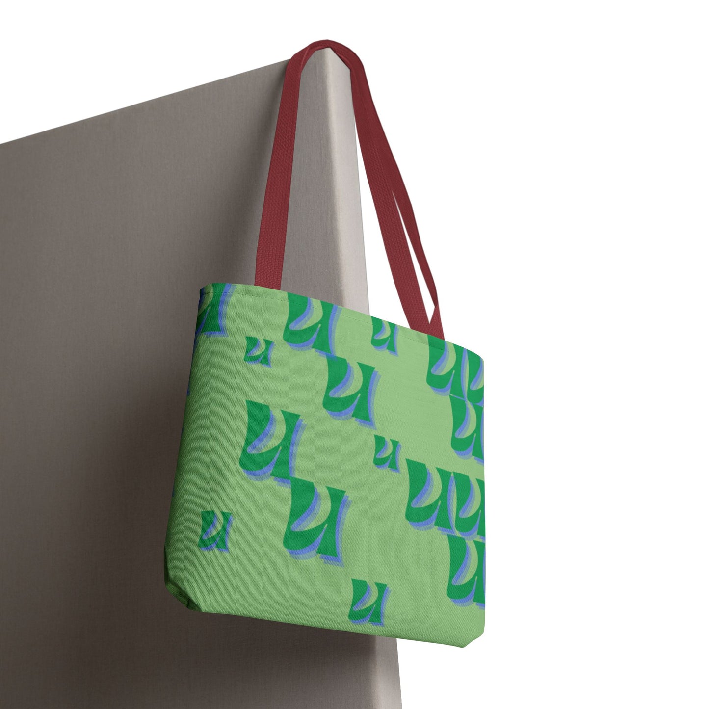 Retro Wave Monogram Tote Bag