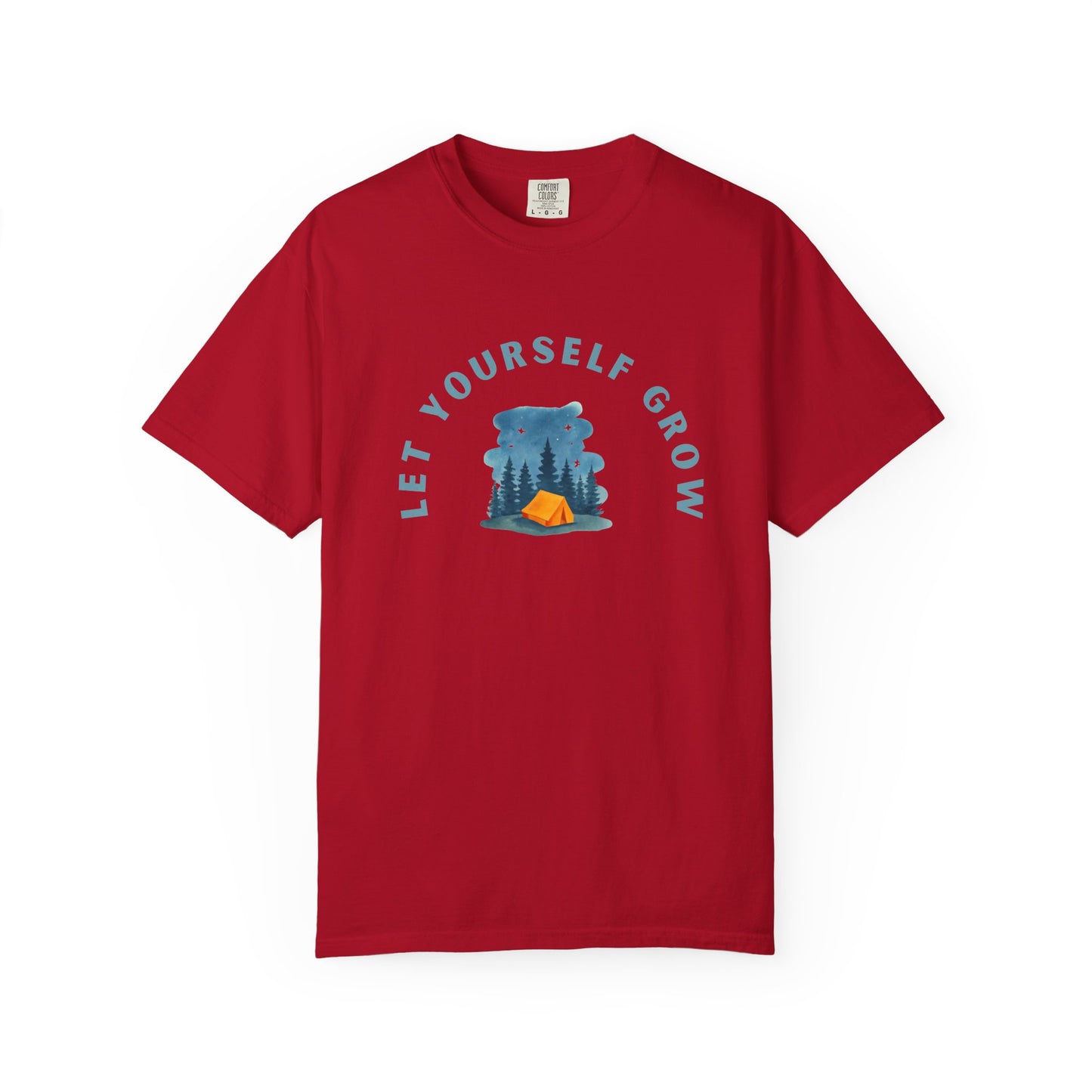 Let Yourself Grow T-Shirt — Camping Nature Graphic Tee