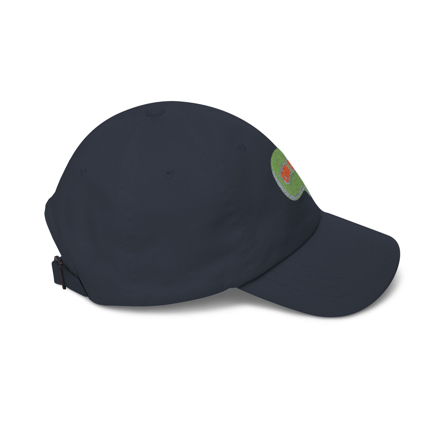"Cin Cin" Green Speech Bubble Embroidered Patch Hat