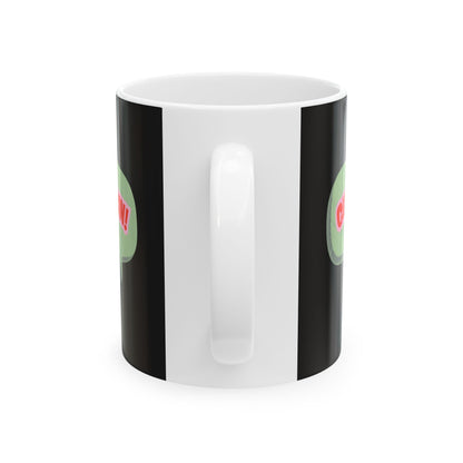 Cin Cin! Retro Bubble Ceramic Mug – 11oz & 15oz