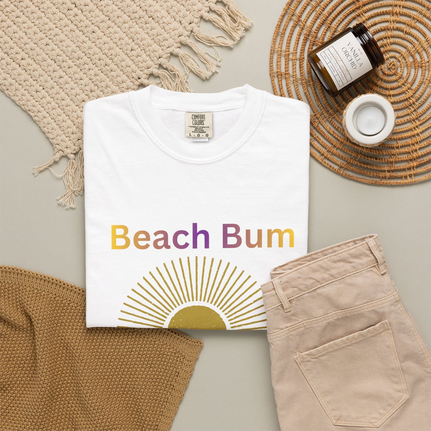 Beach Bum Sunset T‑Shirt