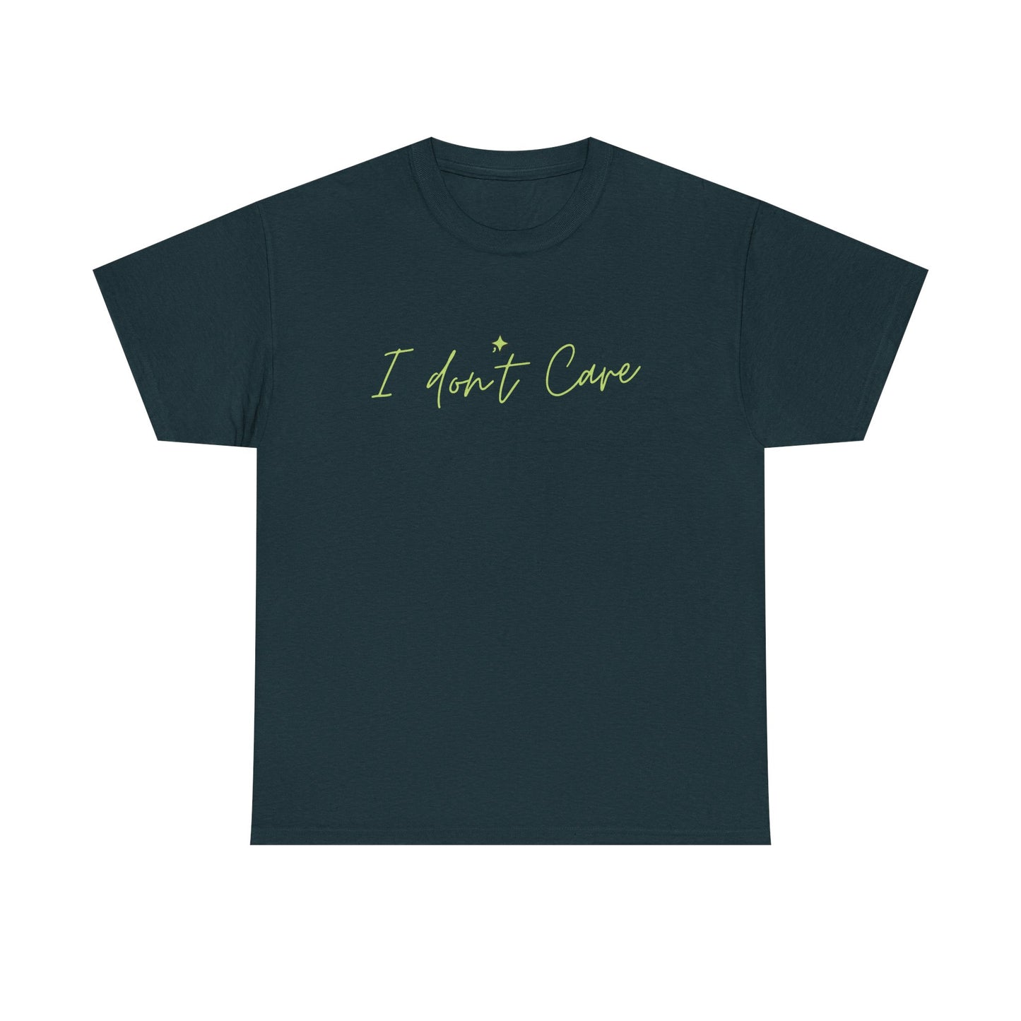 I don't Care Unisex Heavy Cotton Tee