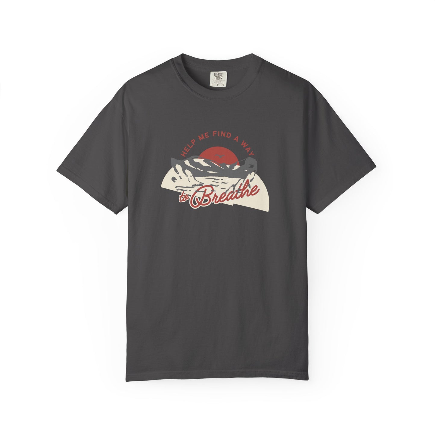 "Help Me Find a Way to Breathe" Retro Nature Tee