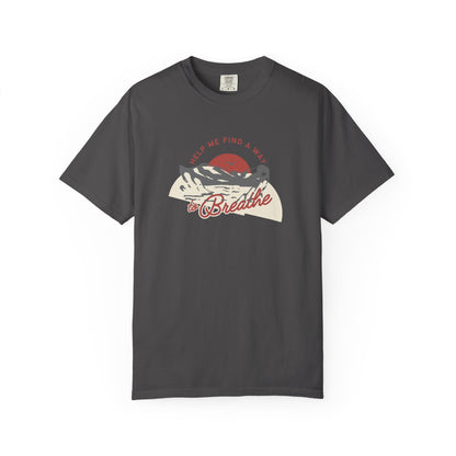 "Help Me Find a Way to Breathe" Retro Nature Tee