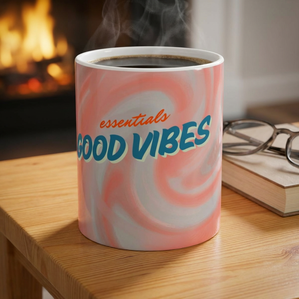 Good Vibes - Ceramic Mug (11oz, 15oz)