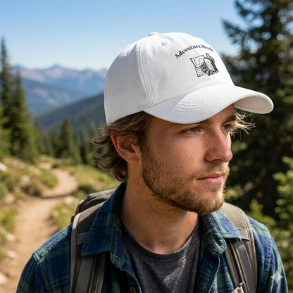 Adventure Mode Dad Cap – Embroidered Hat