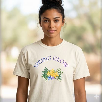 Spring Glow Floral T-Shirt