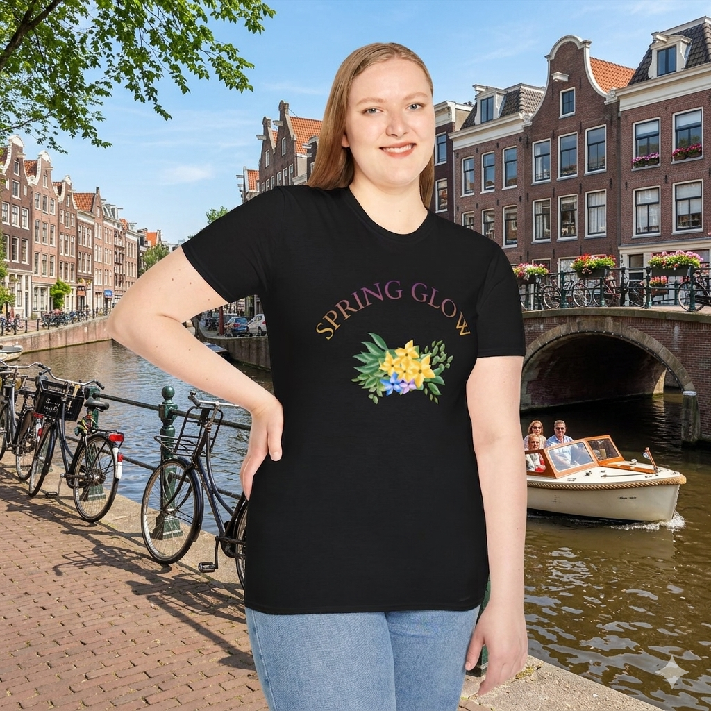 Spring Glow Floral T-Shirt