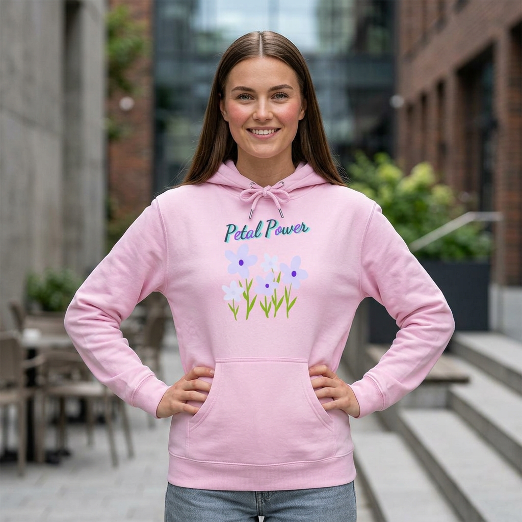 Petal Power Floral Hoodie