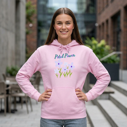 Petal Power Floral Hoodie