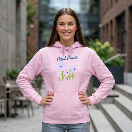 Petal Power Floral Hoodie
