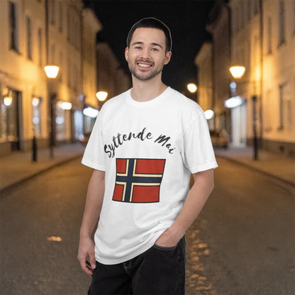 Norwegian Flag T-Shirt Syttende Mai Celebration Tee