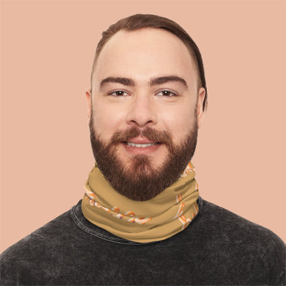 Lightweight Neck Gaiter  "hello"  Pattern Face Cover