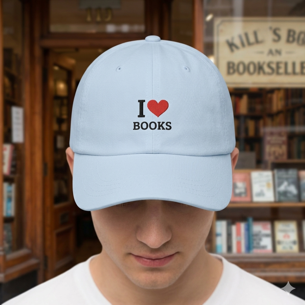 I Love Books Hat