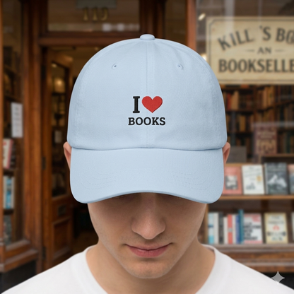 I Love Books Hat