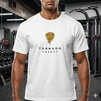 Tornado Energy T-Shirt — Storm Logo Graphic Tee