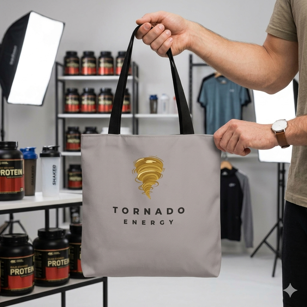 Tornado Energy Tote Bag