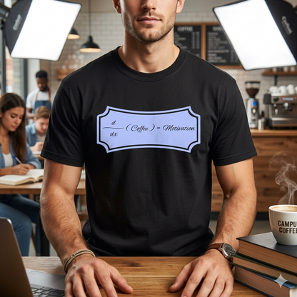 Math Equation T-Shirt — "A (Note) - Memorium" Graphic Tee