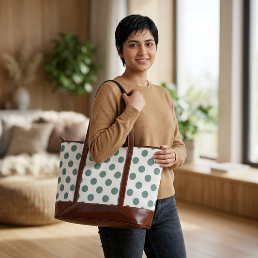Polka Dot Shoulder Bag