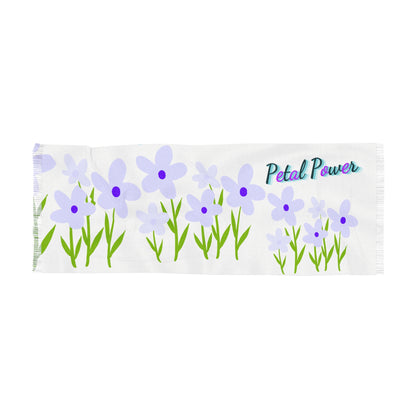 Floral Scarf — 'Petal Power' Lightweight Spring Accessory