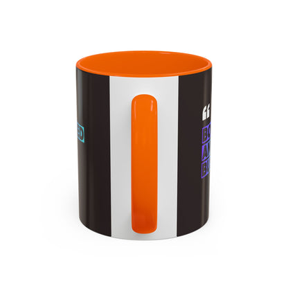Booked and Busy Accent Coffee Mug — 11/15oz
