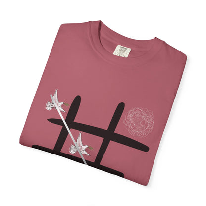 Tic Tac Doves Graphic T-Shirt Peace Wins
