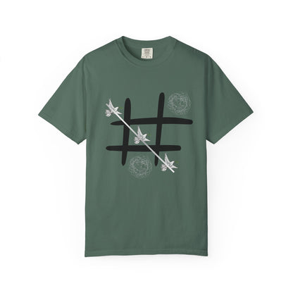 Tic Tac Doves Graphic T-Shirt Peace Wins