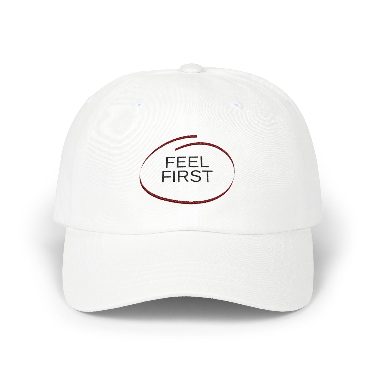 Feel First Embroidered Hat