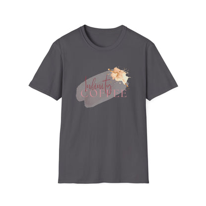 Infinity Coffee Pastel Floral Graphic Tee