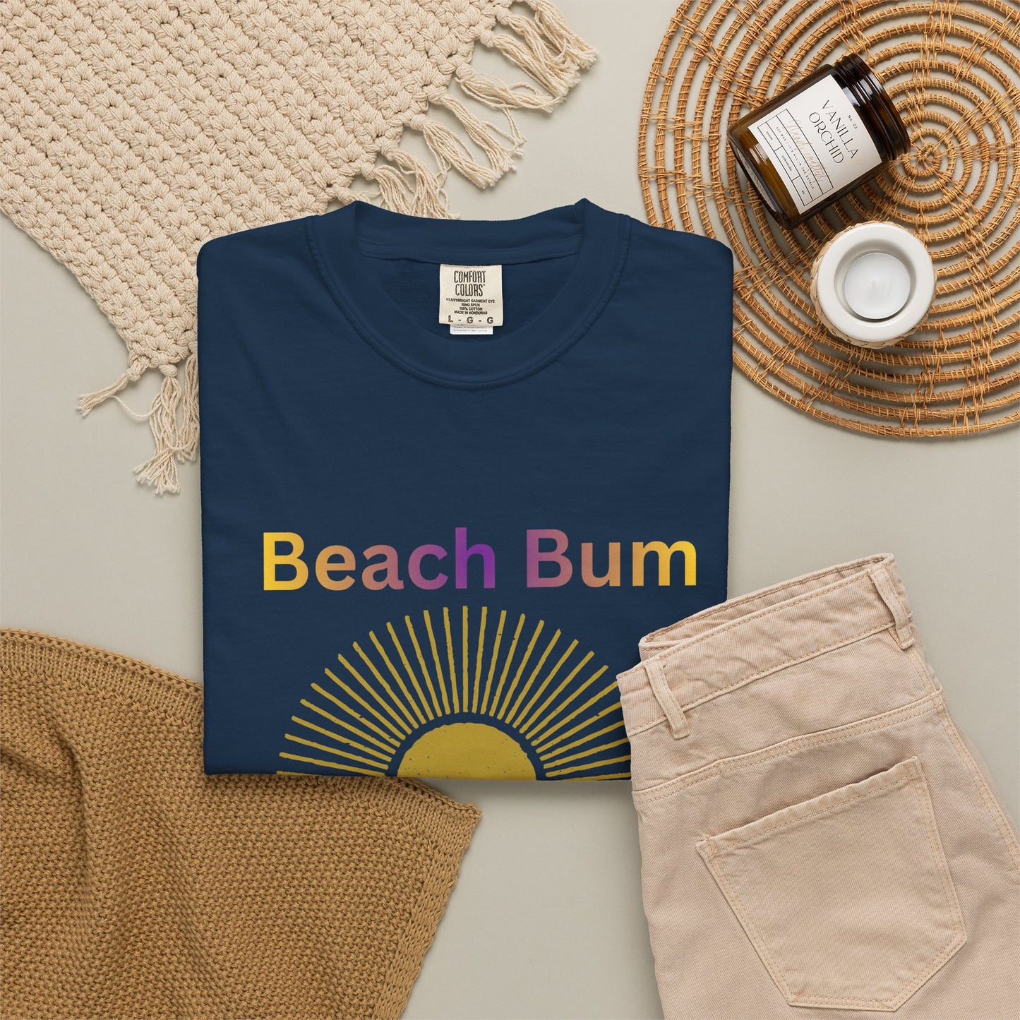 Beach Bum Sunset T‑Shirt
