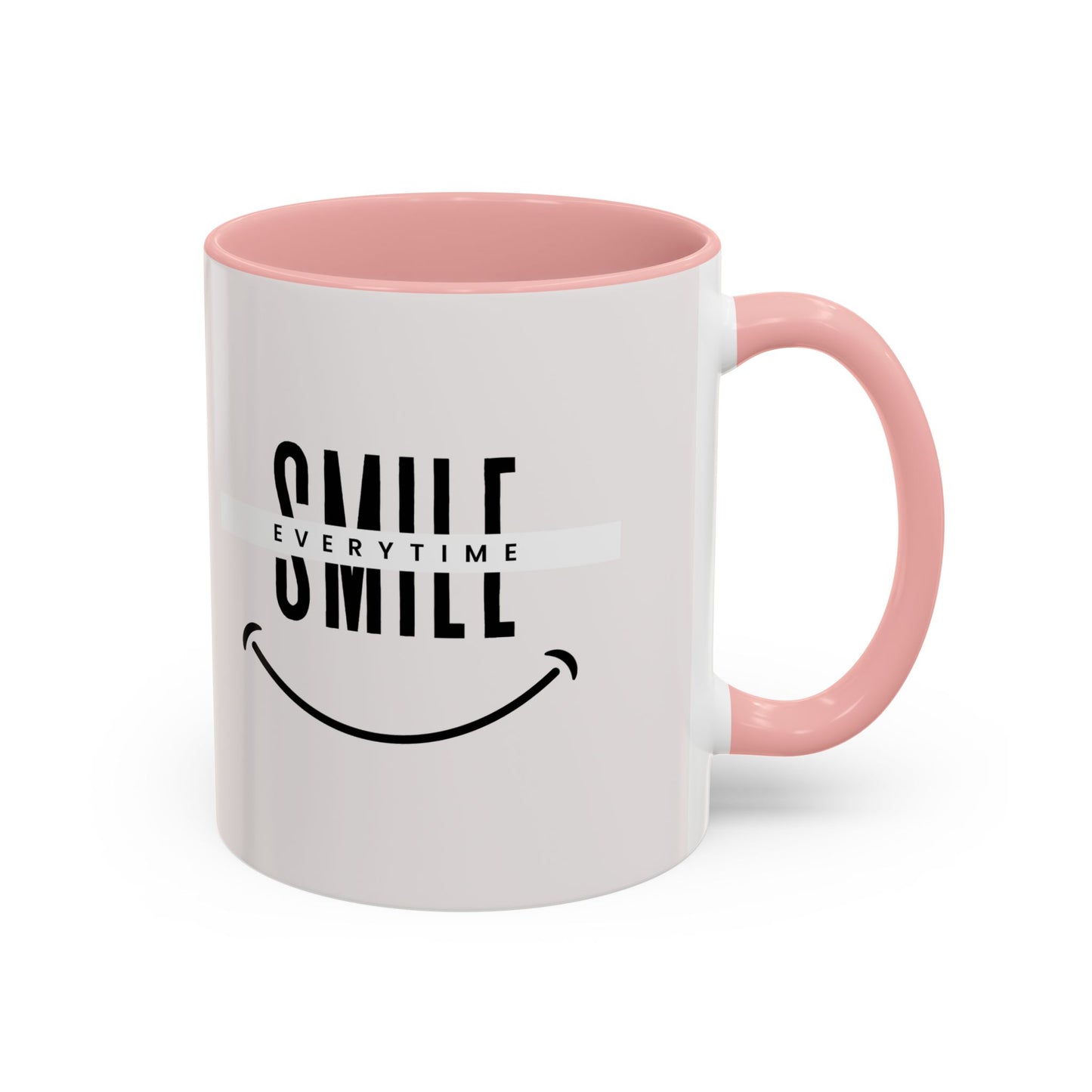 Smile Everytime Accent Coffee Mug