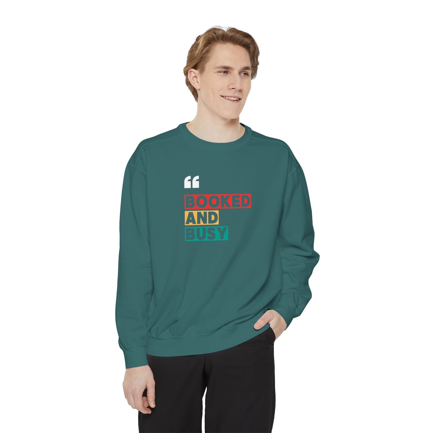 Booked and Busy Sweatshirt