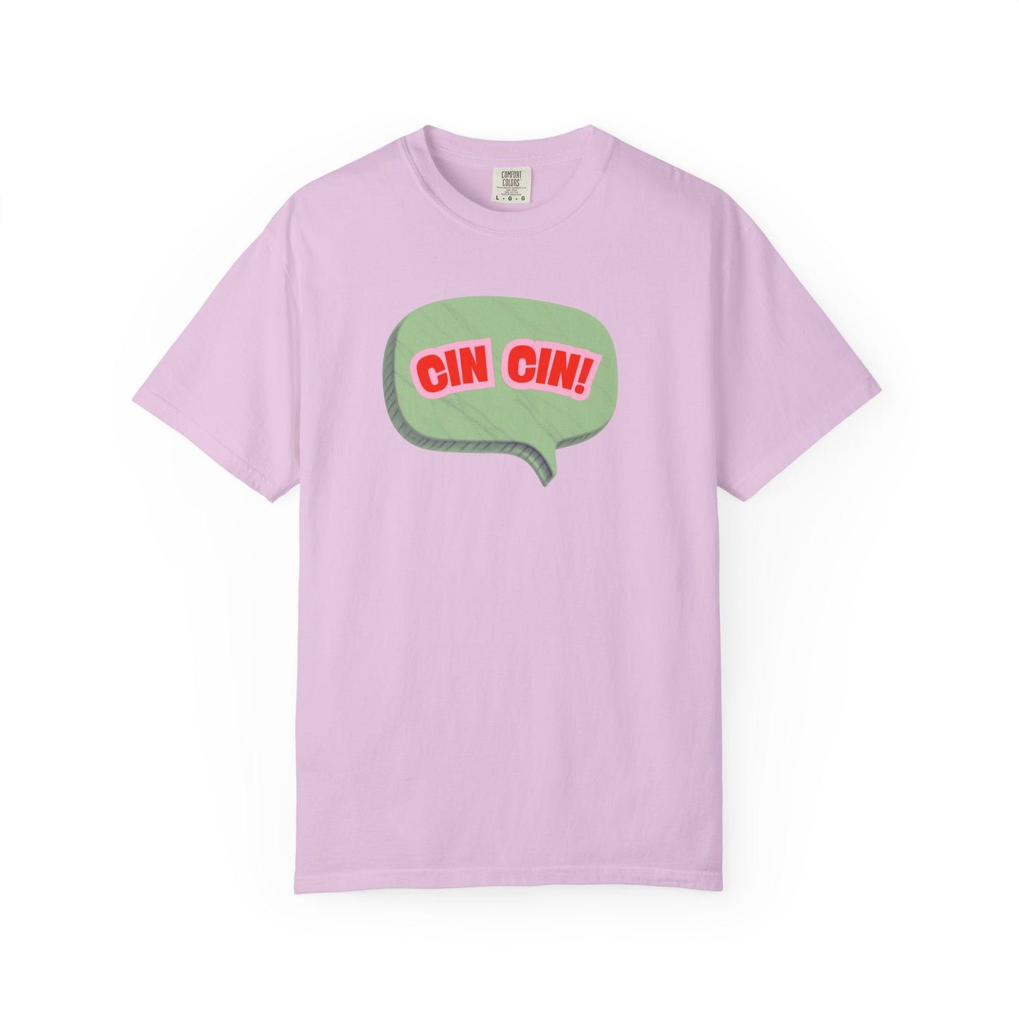 Cin Cin! Graphic Retro Speech Bubble Tee