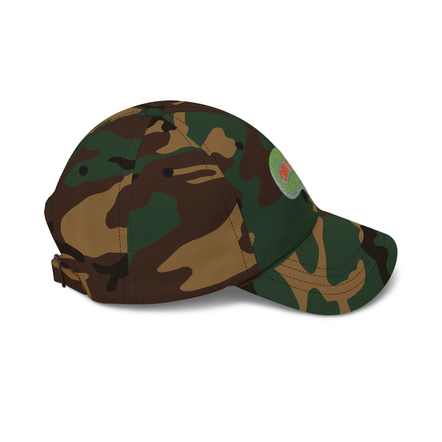 "Cin Cin" Green Speech Bubble Embroidered Patch Hat