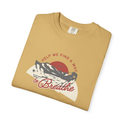 "Help Me Find a Way to Breathe" Retro Nature Tee