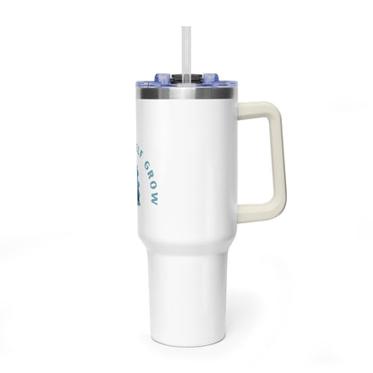 40oz Camping Travel Tumbler – "Let Yourself Go" Vacuum Insulated Stainless Steel Mug