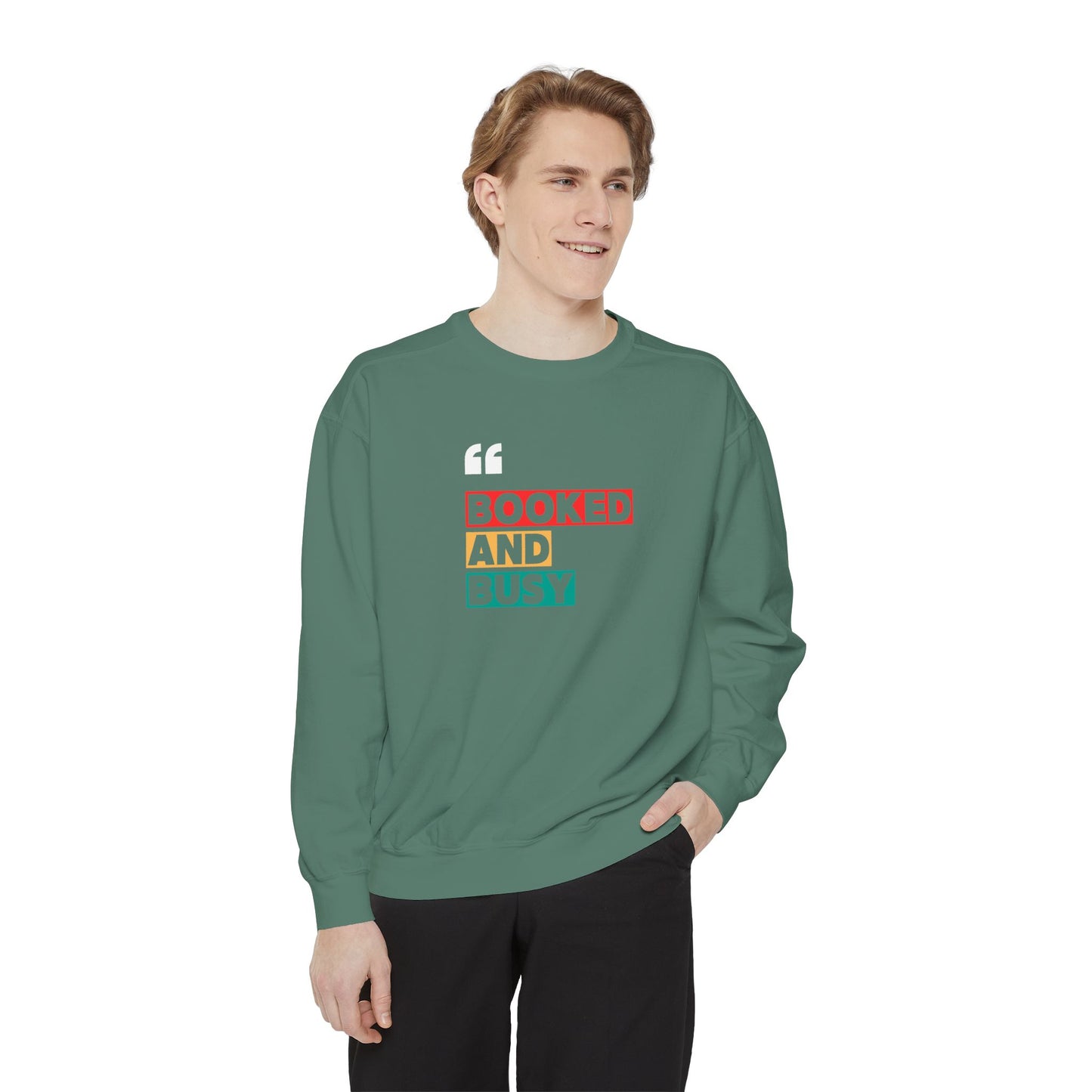 Booked and Busy Sweatshirt