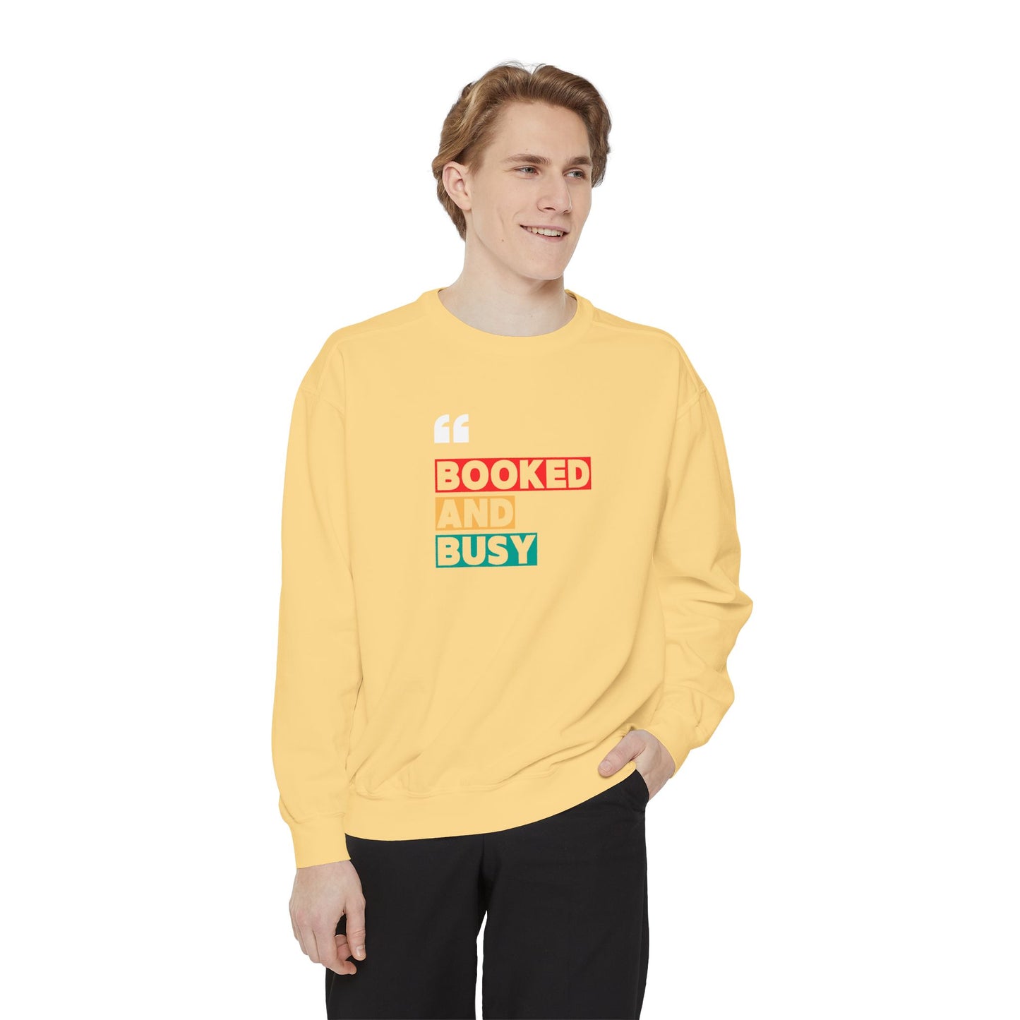 Booked and Busy Sweatshirt