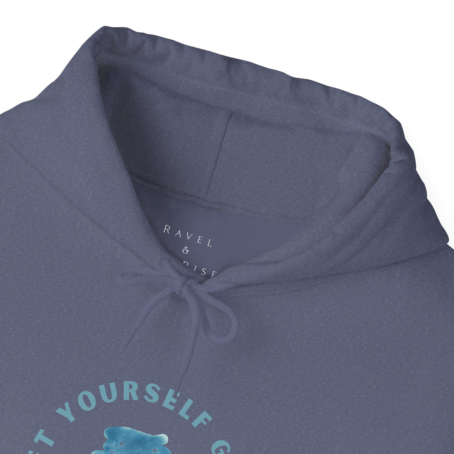 Hoodie — "Let Yourself Grow" Nature-Inspired Motivational Hoodie