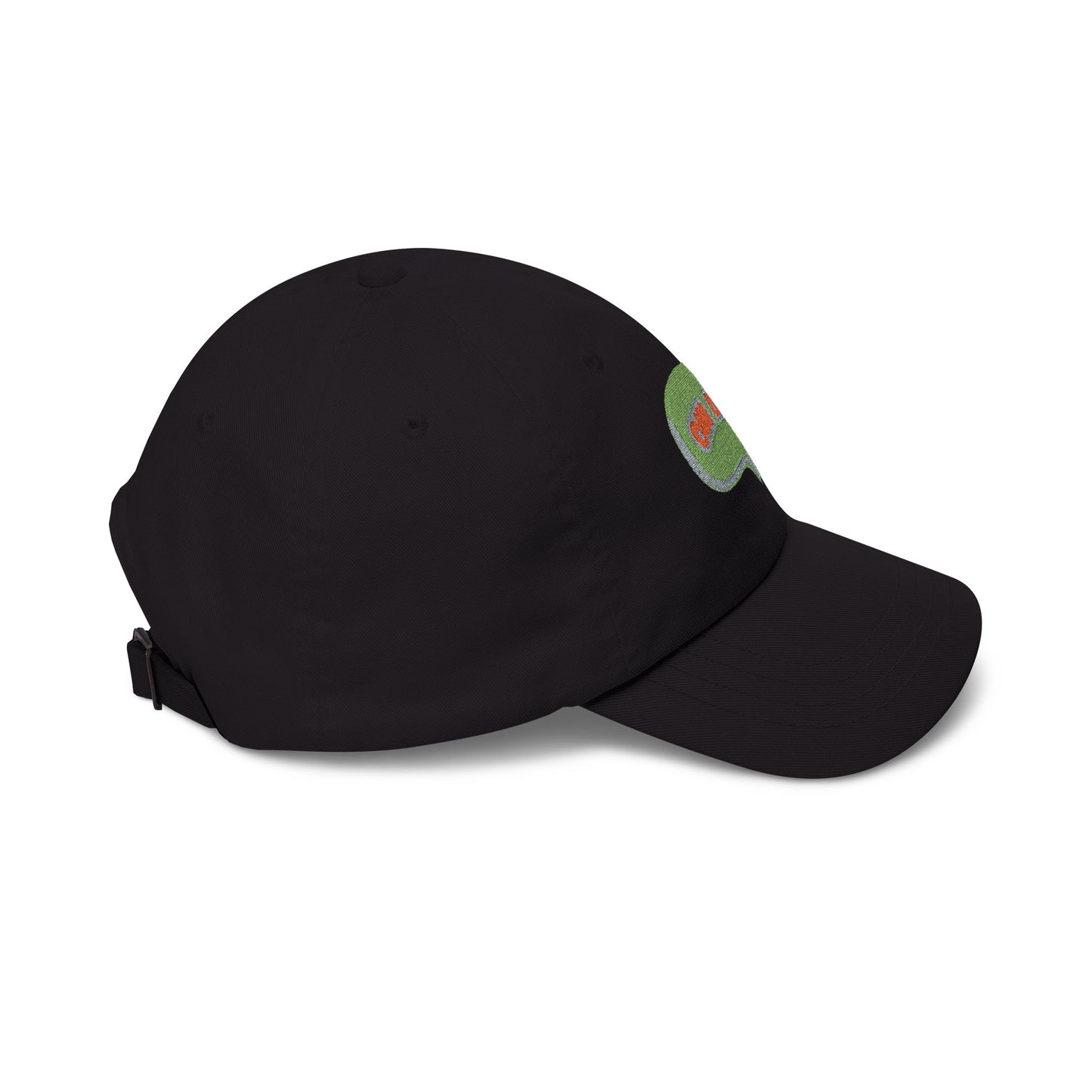 "Cin Cin" Green Speech Bubble Embroidered Patch Hat
