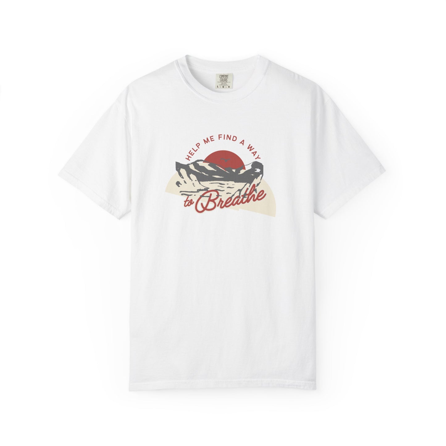 "Help Me Find a Way to Breathe" Retro Nature Tee