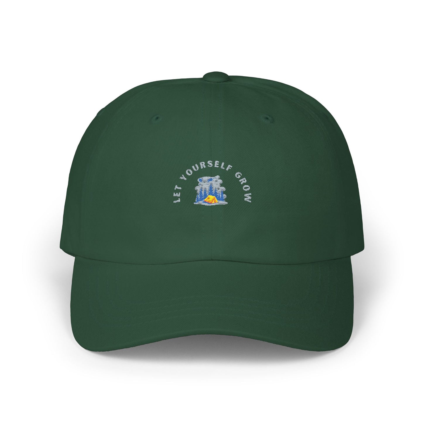 'Let Yourself Grow'  Embroidered Hat