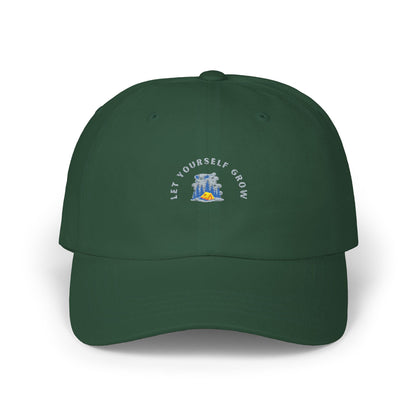 'Let Yourself Grow'  Embroidered Hat